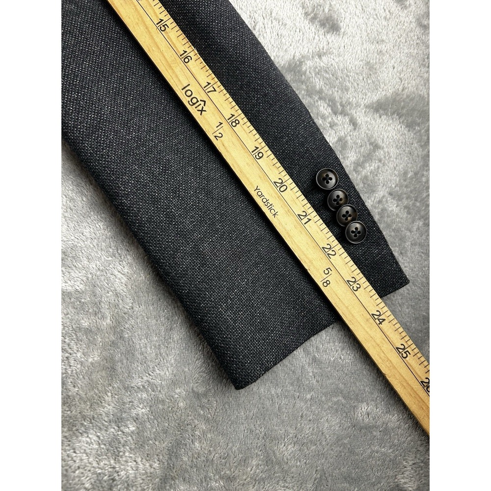 Suitsupply Napoli Suit 46 32R Charcoal Gray Reda 1865 Wool Slim Fit Italy 2Pc - Picture 4 of 14